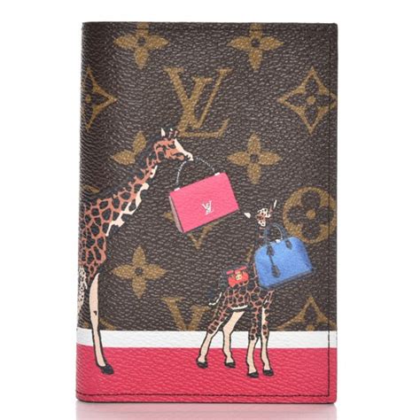 louis vuitton giraffe passport holder|Products by Louis Vuitton: Passport Cover.